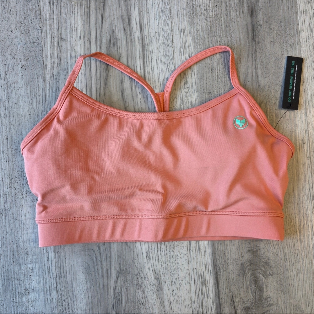 Women's Coral Sports Bra
